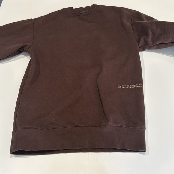 Disney Brown Crewneck Sweater with Mickey Mouse - Picture 9 of 9
